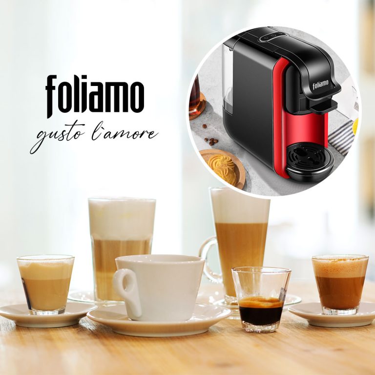 Кафемашина Foliamo Multicaps 4в1 – Кафето, което харесваш – Foliamo